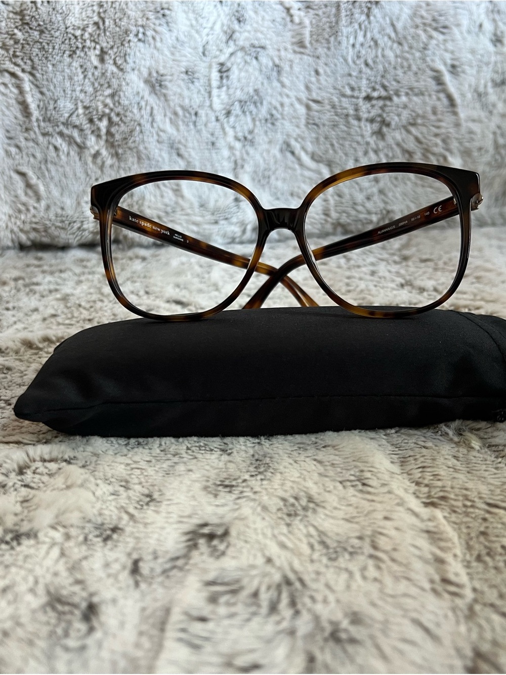 Kate Spade Tortoiseshell Women's Fashion Eyeglass Frames - Brown